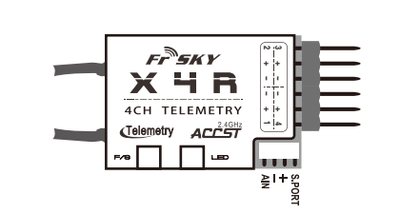FrSKY X4R 4 Channel Receiver