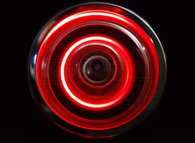 LED Wheel Lights for RC Drift Car - Red (4pcs)