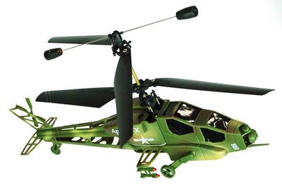 Apache 4CH Twin Blade Radio Contol Helicopter