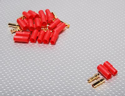 HXT 3.5mm Gold Connector w/ Protector (10pcs/set)