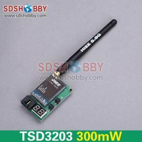 HIEE 5.8G 32CH 300mW FPV Video Transmitter TSD3203 with Antenna & XT60 Switching Cable