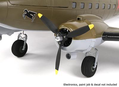 HobbyKing™ C-47/DC-3 EPO White 1600mm (Kit)