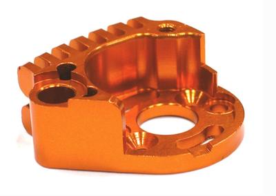 Integy Motor Heatsink, Orange: 1/16 ERV/SLH INTT3417ORANGE