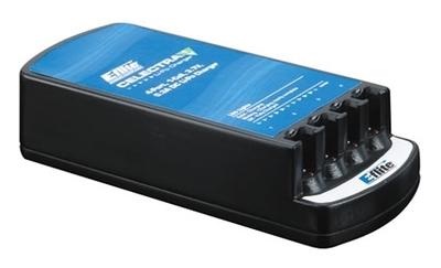 Celectra 4-Port Single-Cell 3.7V DC LiPo Charger
