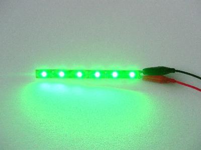 Flexible Green LED Strip
