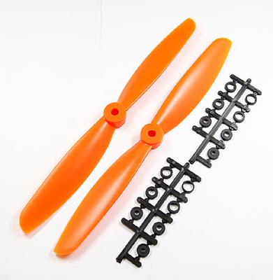 10 x 47 Propeller Set (one CW, one CCW) - Orange