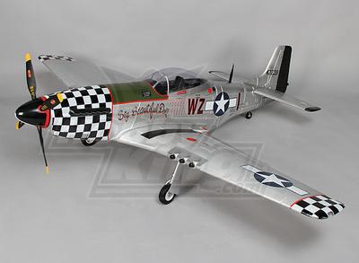 P-51D Big Beautiful Doll 1600mm EPO w/Electric Retracts, Flaps, Lights (PNF)