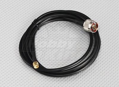 RG58 patch cable SMA Male to N Male (2 meter)