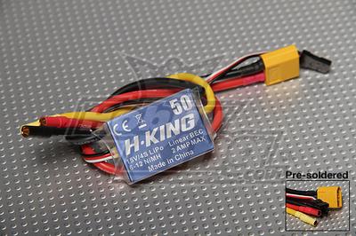 H-KING 50A Fixed Wing Brushless Speed Controller