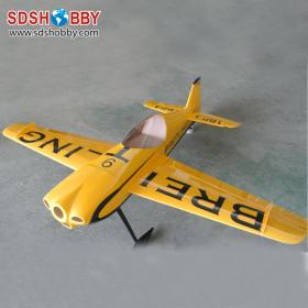 NEW 30% Scale 88in Sbach 300 50cc Carbon Fiber Version RC Gasoline Airplane/Petrol Airplane ARF-Breitling Yellow Color