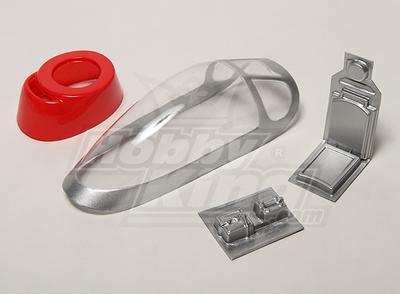 HK P-51D Mustang Canopy & Cowl Replacement Set