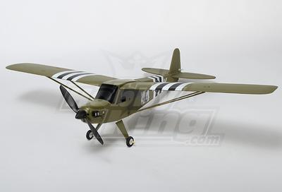 J3 Green Airplane Model Kit