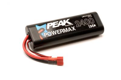 Peak Racing Powermax Sport 2400 LiPo 7.4V Deans PEK00569