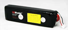 HiModel 4000mAh / 14.8V 25C Li-poly Battery GP Series