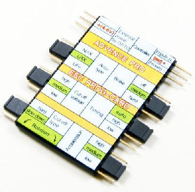Programe Card for FLY PRO Series Speed Controllers
