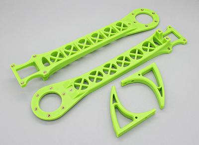 Hobbyking SK450 Replacement Arm Set - Bright Green (2pcs/bag)