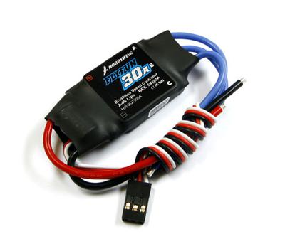 Hobbywing FlyFun Series 30A 2-4S Speed Control for Airplane/Helicopter FlyFun-30A-W - with motor wires