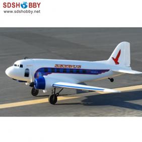 Skybus 2.4G EPO Foam Plane (White) Ready to Fly Left Hand Throttle Brushless Version