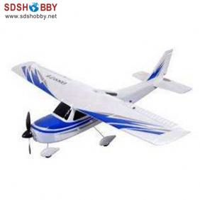 Cessna EP 400 EPO Foam Plane (Blue) Almost Ready to Fly Brushless version (W/O Remote Control and Battery and Charger)