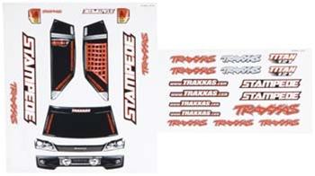 Traxxas Stampede Decal Sheet TRA3616