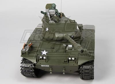US-M41A3 Walker BullDog Light RC Tank RTR w/ Airsoft, Tx, Sound Generator & smoke