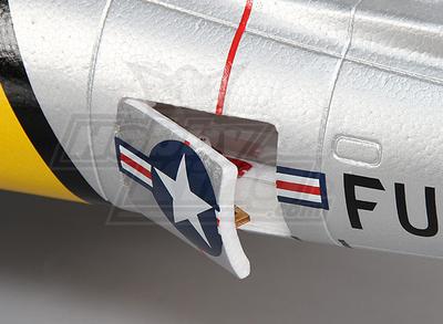 F-86 The Huff EDF Jet 70mm Electric Retracts, Flaps, Airbrake, EPO (PNF)