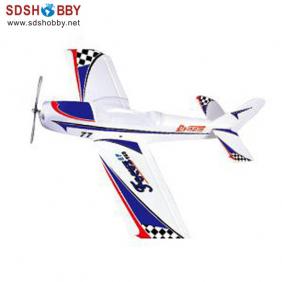 Focus 400 EPO/ Foam Electric Airplane RTF-Blue Color with 2.4G Radio, Left Hand Throttle