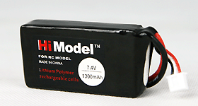 HiModel 2200mAh / 14.8V 25C Li-poly Battery GP Series