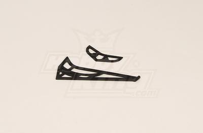 GT450PRO Plastic Horizontal/Vertical Tail Fin
