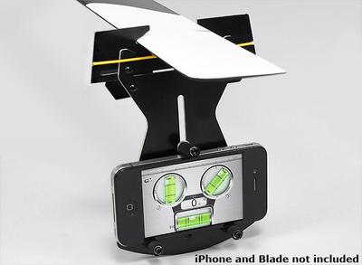 Flybarless Helicopter Pitch Gauge for use w/Smartphone