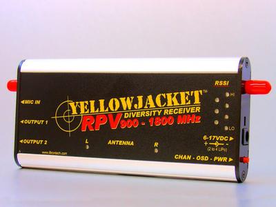 YellowJacket RPV 900MHz-1800MHz Diversity Receiver
