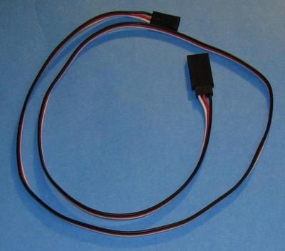 60cm (24 inch) Futaba Style 26AWG Servo Cable