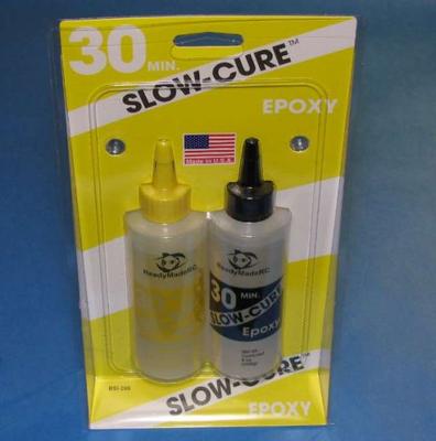 Slow-Cure 30 Minute Epoxy - 9 oz