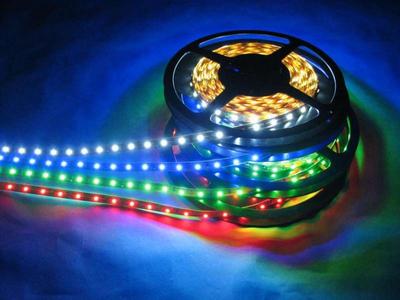 Flexible GREEN LED Strip with Adhesive Back 1m Section