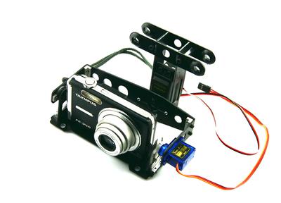 Universal Fiberglass Dual-shaft Damping Aerial Tilt T8 (suit for Camera Gopro)