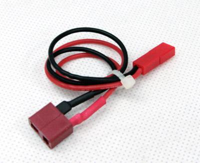JST Male to Dean/T-shape Female Adaptor, Silicon Wire