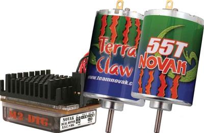 Novak M2 Digital ESC/Dual Terra Claw Motor Combo NVK1845
