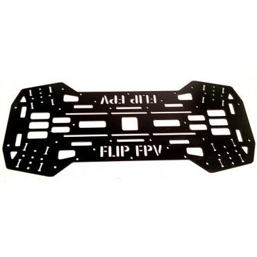 Middle Center Plate for FLIP FPV Frame Black G-10