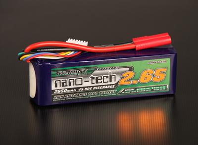 Turnigy nano-tech 2650mah 6S 45~90C Lipo Pack