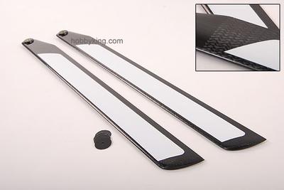 550mm TIG Carbon Fiber Z-Weave Main Blades