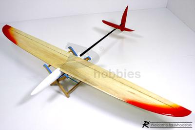 4 Channel RC EP 1.5M Soaring Thermo DLG Glider