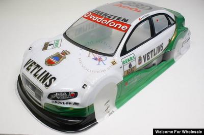 1/10 Audi S4 Analog Painted RC Car Body (Green)