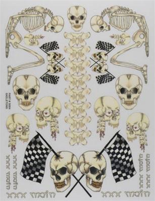 XXX Main Skeletons Sticker Sheet XXXS004