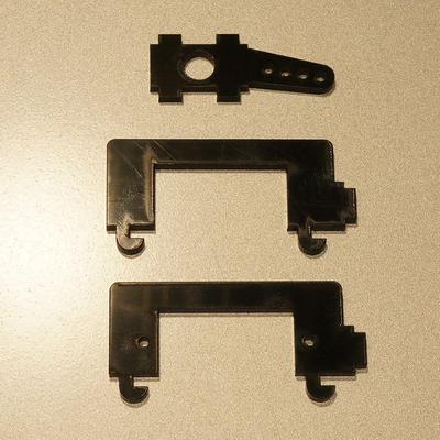 Tricopter Yaw Crash Replacement Parts for v1.2