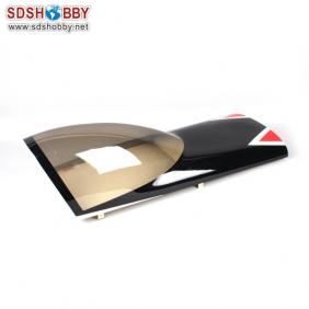 Canopy For Sbach 300 50cc Airplane Red/Black Color( For AG311-A)