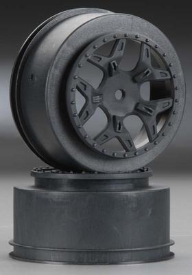 DuraTrax SC Wheel Black Losi Ten SCTE 4x4 (2) DTXC3837
