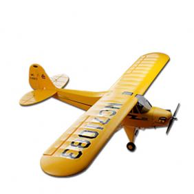 Piper J3 Cub EPO Almost Ready to Fly Brushless version (W/O Remote Control and Battery and Charger)