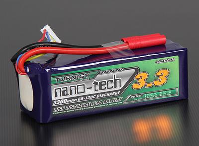 Turnigy nano-tech 3300mah 6S 65~130C Lipo Pack