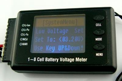 BVM-8S  1-8S Cell Battery Voltage Meter
