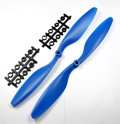FC 12 x 45 Propeller Set (one clockwise rotating, one counter-clockwise rotating) - Blue